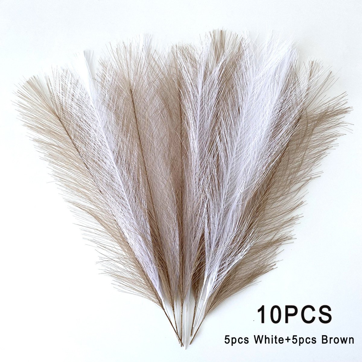 Factory Hot selling Home Deco Faux Small Pampas Grass 35cm OEM Color Artificial Flowers For Wedding Decoration
