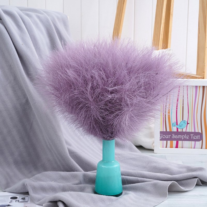 Factory Hot selling Home Deco Faux Small Pampas Grass 35cm OEM Color Artificial Flowers For Wedding Decoration
