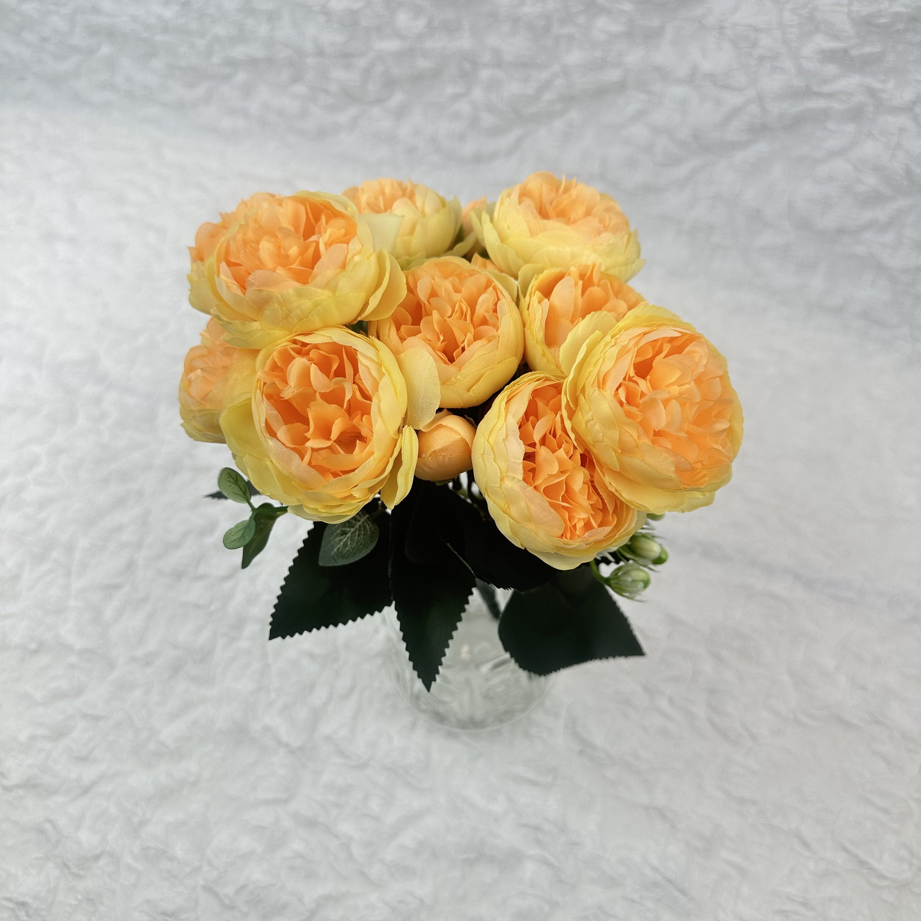 China Supplier artificial flowers decorative flower centerpiece bouquet 5 Headed Peonies Artificial flower