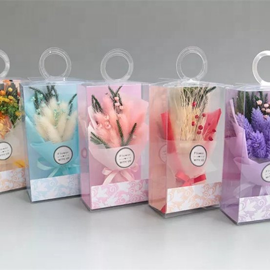 Q-1041 Natural Mini Dried Flower Bouquets for Valentine's Day Gifts