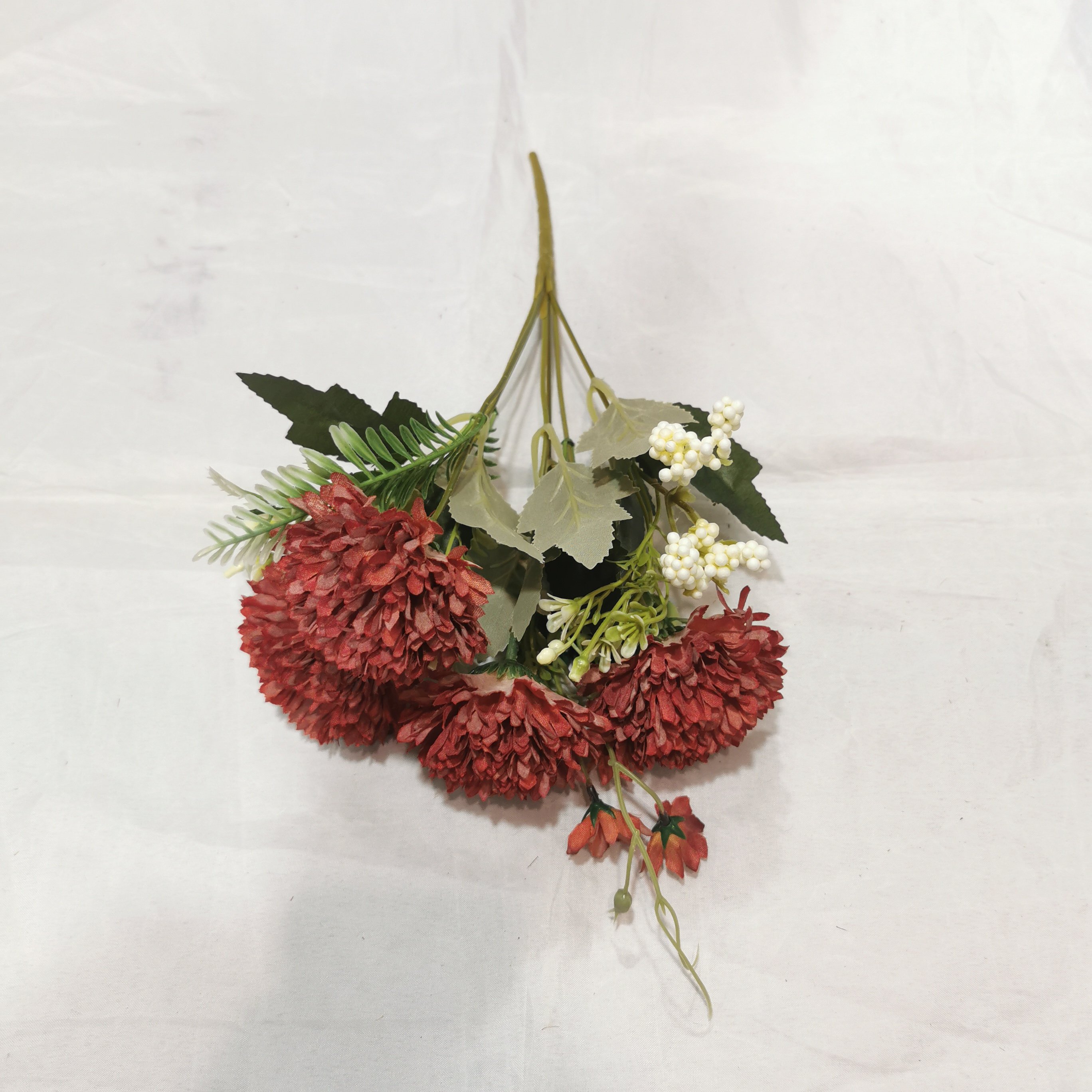 QIDA CJ23132 7 head dried flowers decorative flowers plants for Home Wedding Decorative Flowers Hot Sale 232335