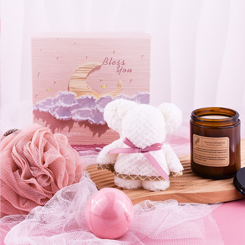 Luxury Handmade Soy Scented Candle Set Home Decoration Custom Handmade Dried Flower Soy Wax Candles Custom