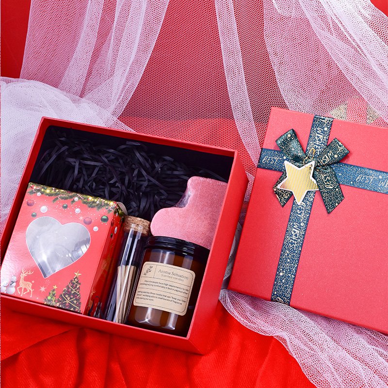 Luxury Handmade Soy Scented Candle Set Home Decoration Custom Handmade Dried Flower Soy Wax Candles Custom
