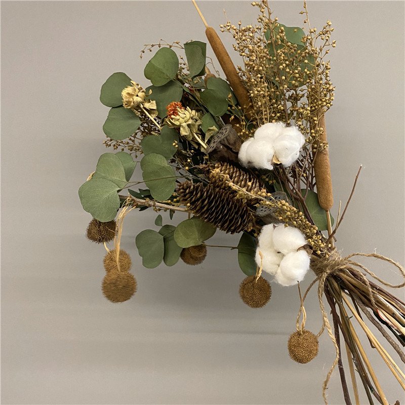 SZ04252 Wedding Decoration Boho Flower Bouquet DIY Vase Bouquet Dried Flowers Natural Dried Bouquet Flowers for Home Shop Decor