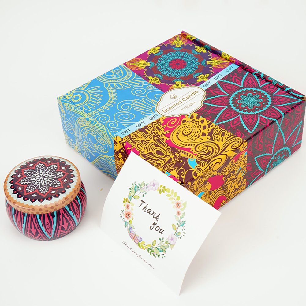 Private Label Custom Hand Made Soy Wax Scented Candles Aromatherapy Luxury Scented Candles Gift Sets