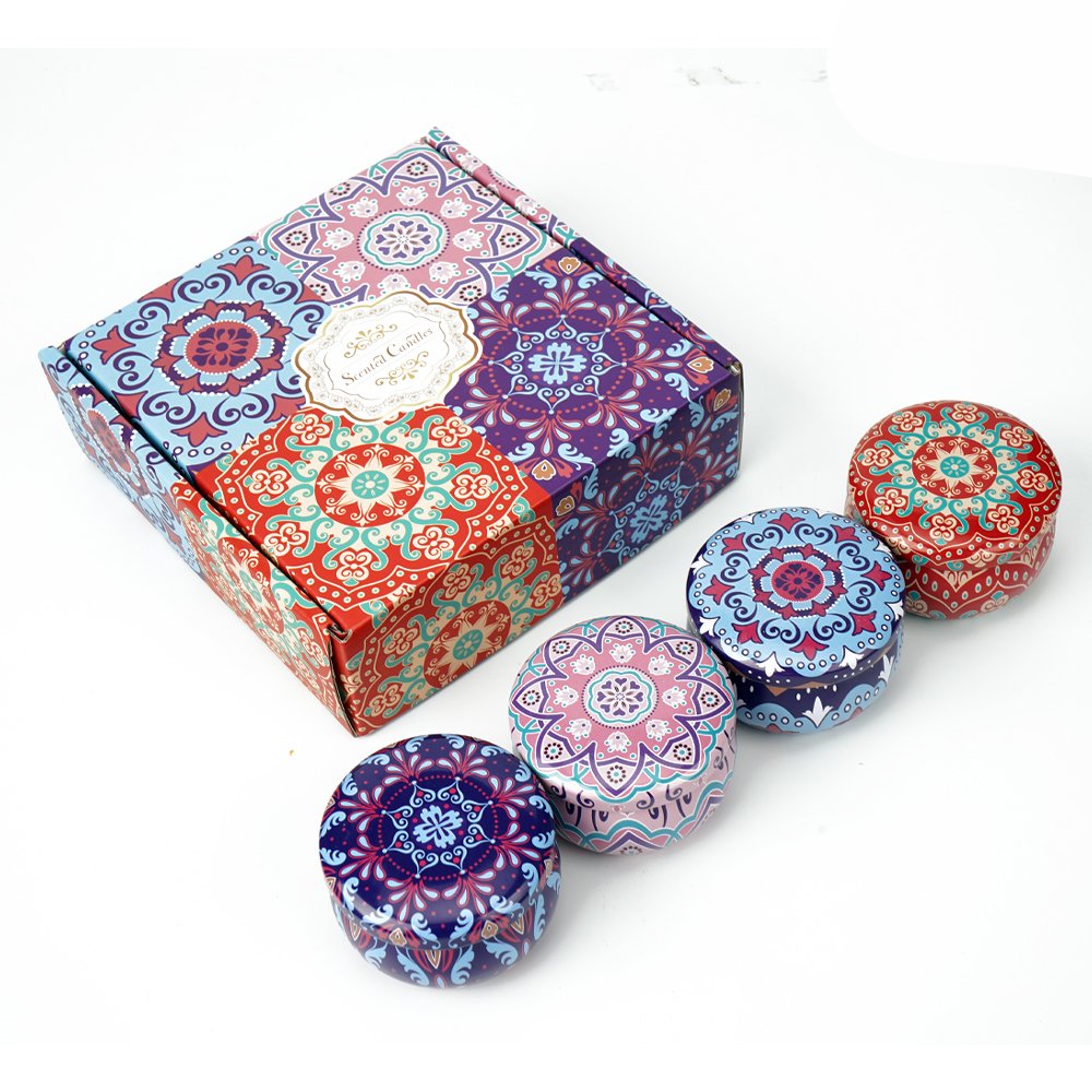 Private Label Custom Hand Made Soy Wax Scented Candles Aromatherapy Luxury Scented Candles Gift Sets
