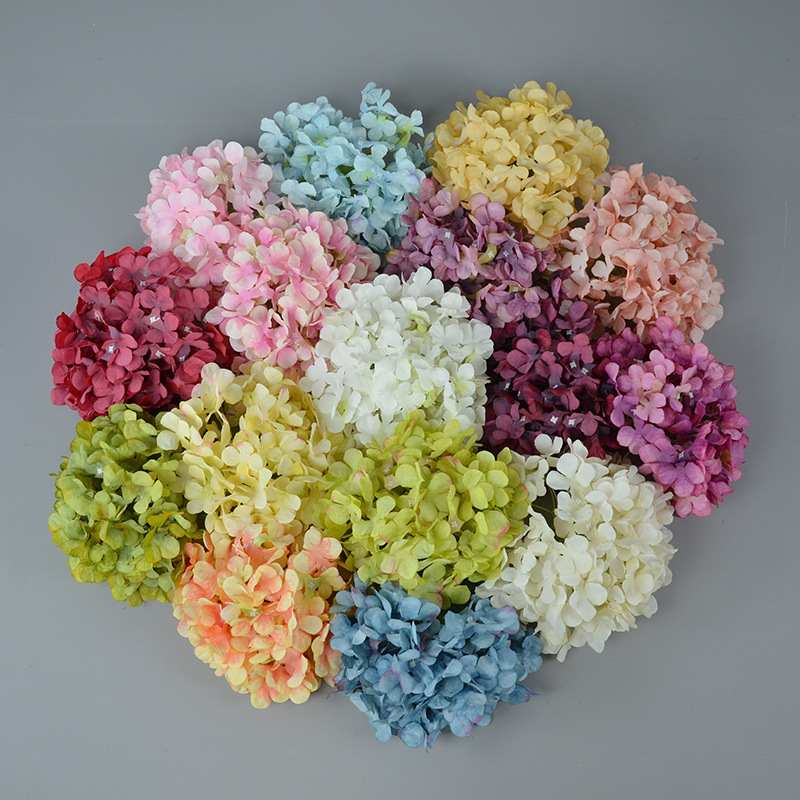 Wholesale Artificial Flowers Real Touch Artificial Flowers Hydrangea Artificial Flower For Home Decoration