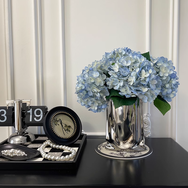 Wholesale Artificial Flowers Real Touch Artificial Flowers Hydrangea Artificial Flower For Home Decoration