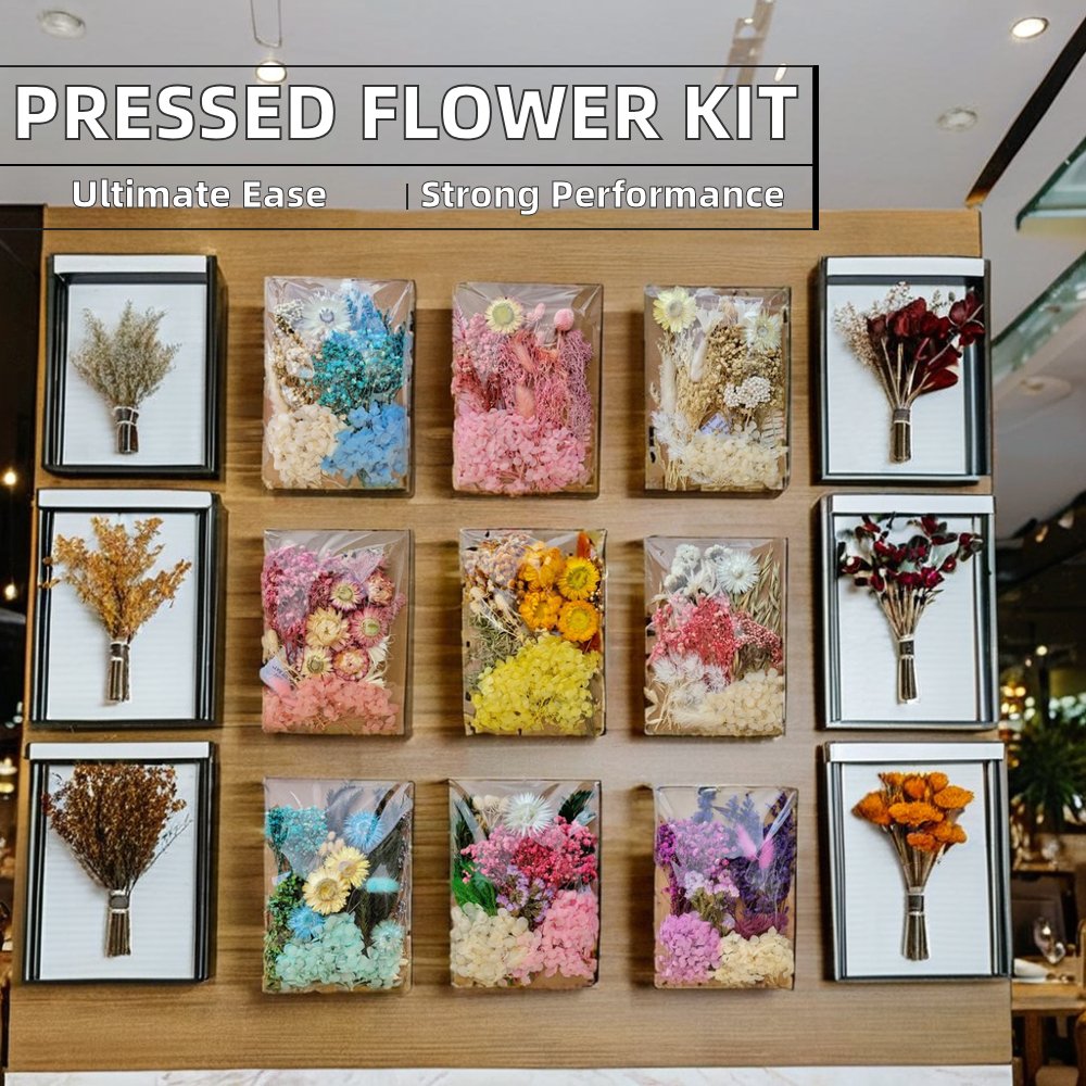 Large envelopes of dried preserved flowers Flowers for crafts candle soap resin filling wedding decoration flower arrangement
