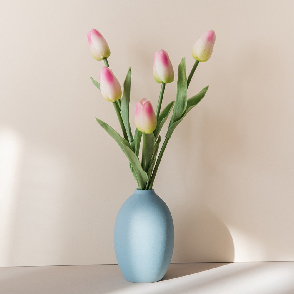 a245 Artificial Plants Tulip Wedding Decoration Garden Decora Silk Flower Home Flowers For Decoration Wedding Artificial
