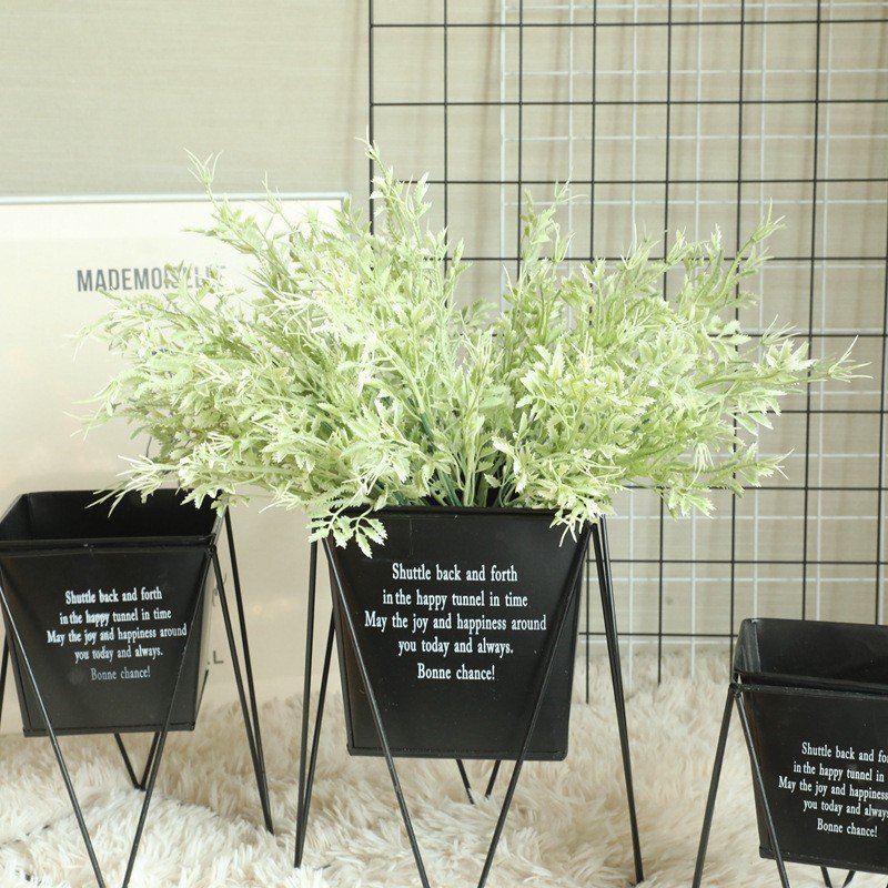 37cm Wind Rose Grass Artificial Flower Home Decoration Dried Plants for Wedding Wall Flower Arrangement Overall Length 37cmin