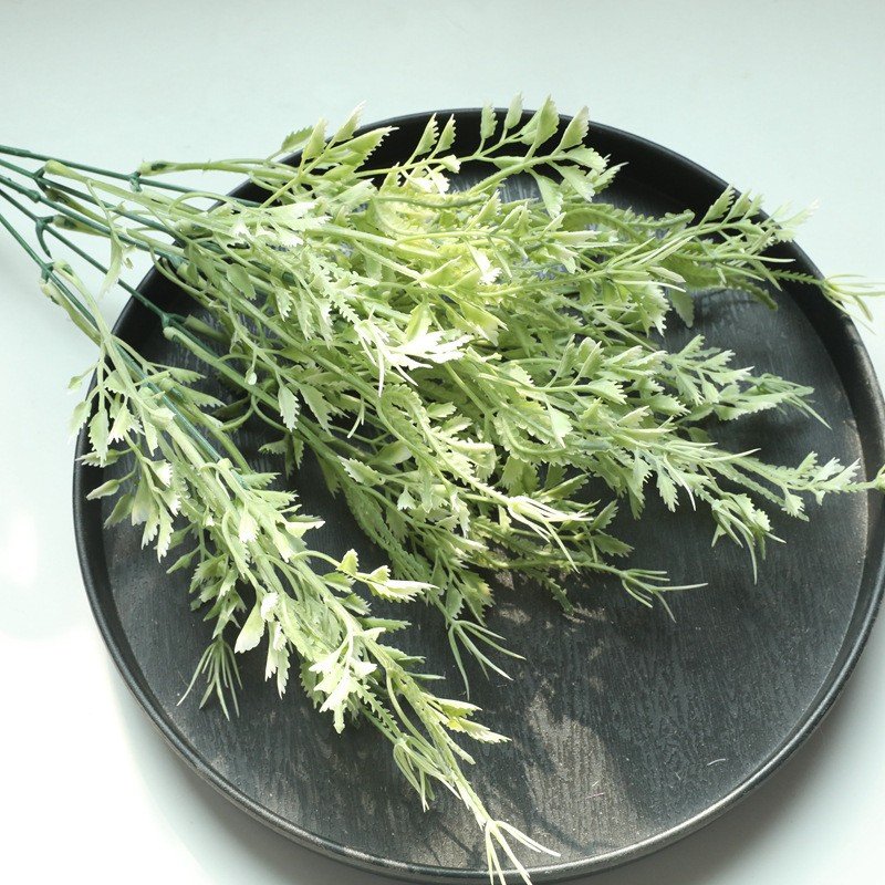 37cm Wind Rose Grass Artificial Flower Home Decoration Dried Plants for Wedding Wall Flower Arrangement Overall Length 37cmin