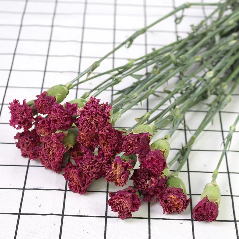 Yunnan dried bouquet real flower dry preserved carnations clove for DIY flower arrangement Mother's Day Gift