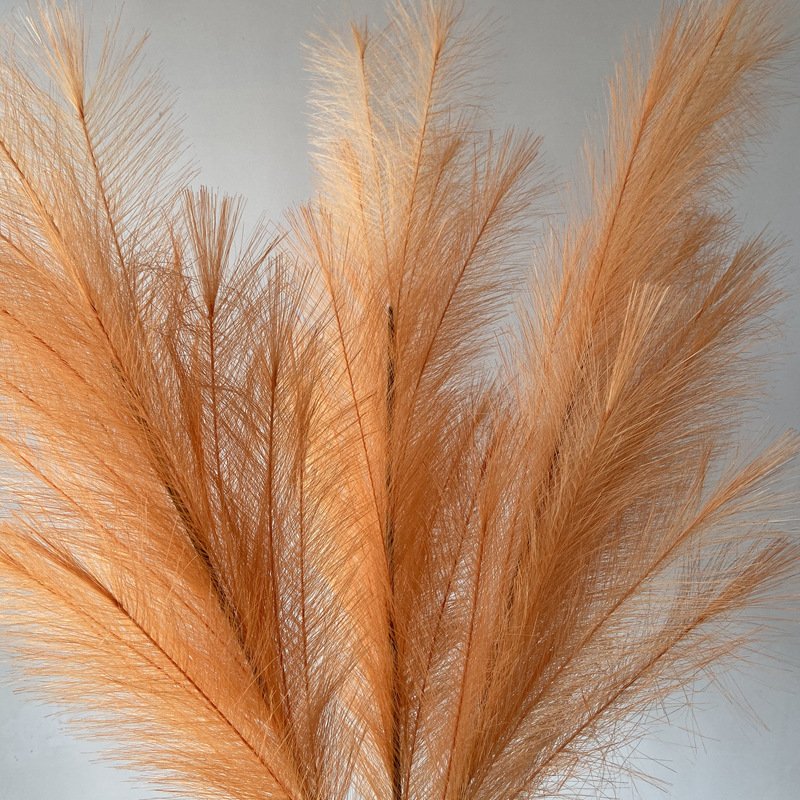 Pampas Grass Preserved Flowers Colorful Nature Dried Flowers Artificial Preserved Multi-purpose Pampas Grass