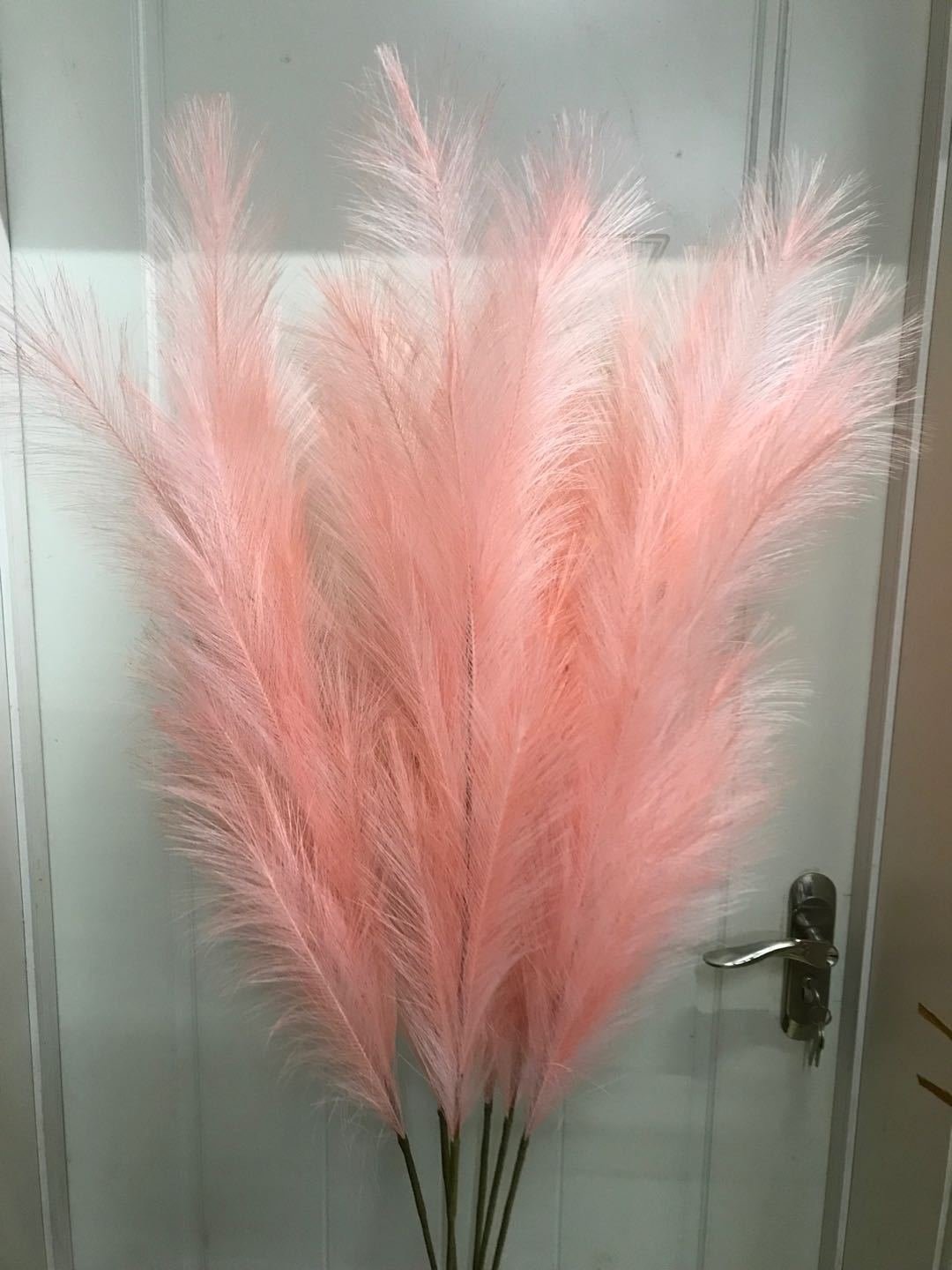 Pampas Grass Preserved Flowers Colorful Nature Dried Flowers Artificial Preserved Multi-purpose Pampas Grass