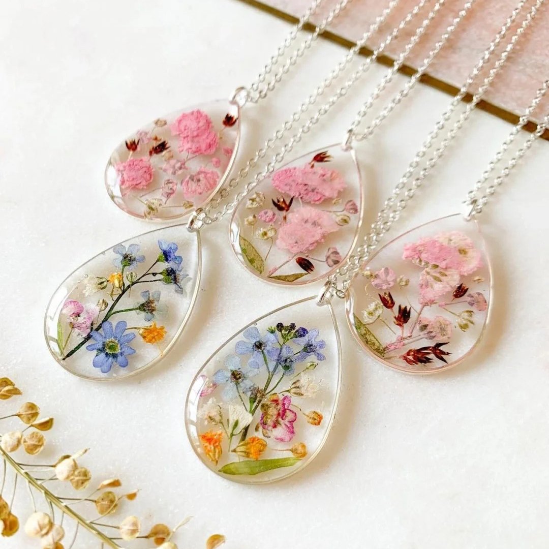 TOP 1 Dried Pressed Flowers Bulk Mixed Pack Fresh Pressed Flower for Resin