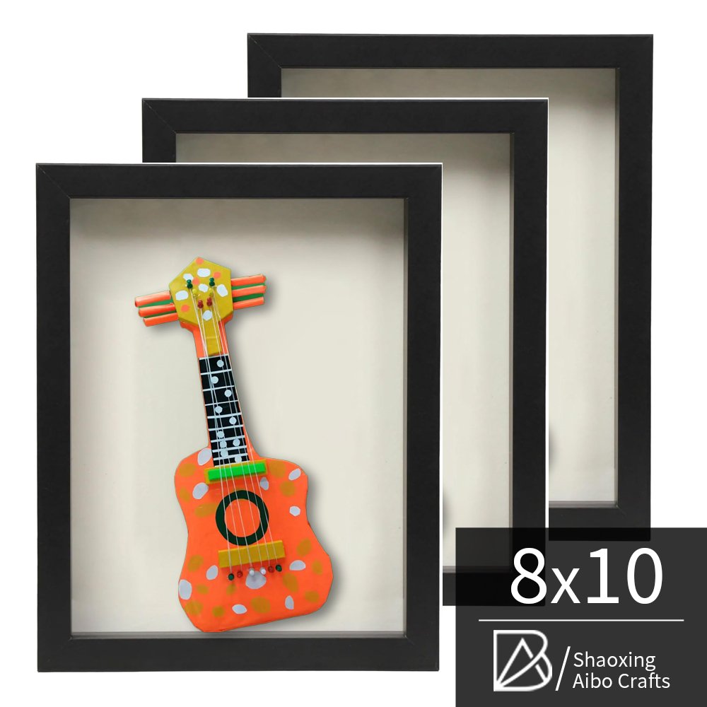 The popular display frame is used as a pedestal or a hollow photo frame of dried flowers to hang on the wall