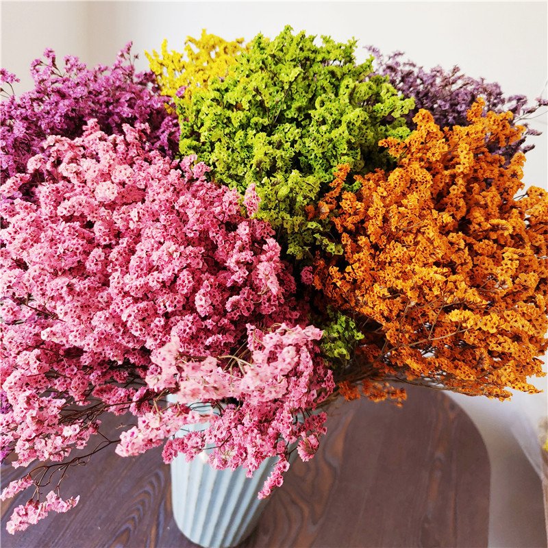PPF07 Crystal Flower Preserved flower gypsophila babysbreath Dried baby's breath flower dry baby's breath for wedding decoration