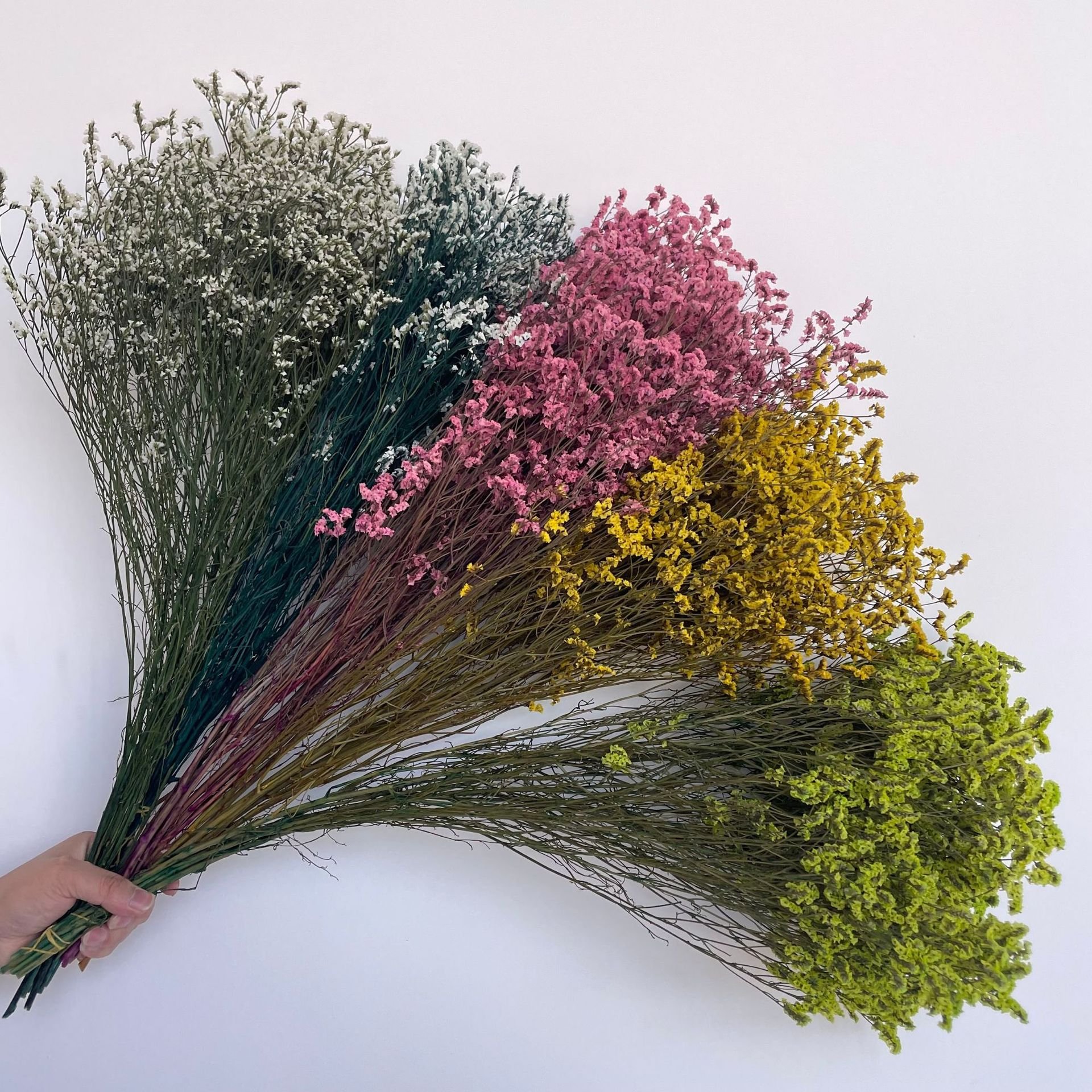 PPF07 Crystal Flower Preserved flower gypsophila babysbreath Dried baby's breath flower dry baby's breath for wedding decoration