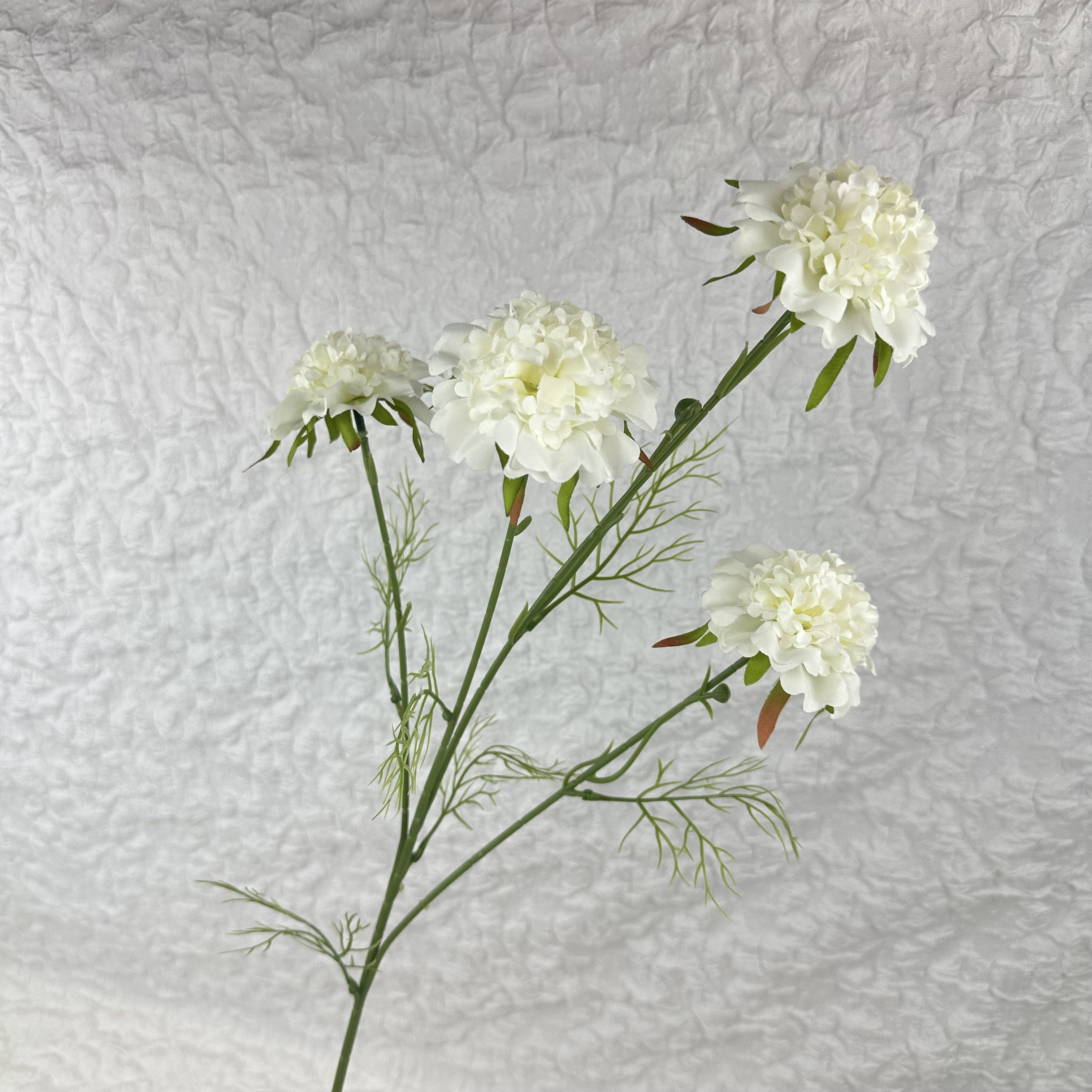 Direct Selling Scabiosa atropurpurea artificial flower 76CM small dried flowers for decoration wedding artificial