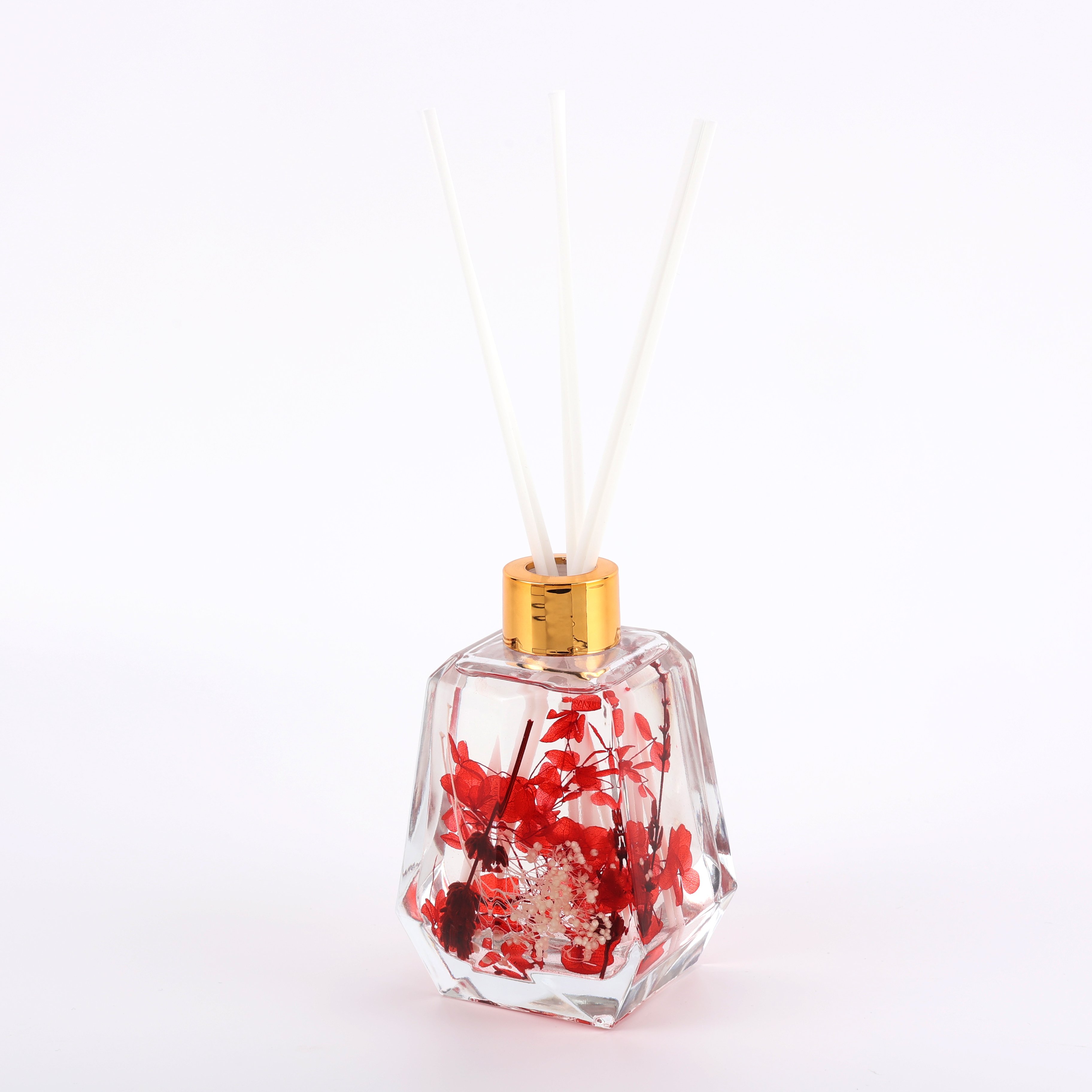 Luxury Aroma Essential Oils 150ml Dried Flower Reed Diffuser for Gift Box