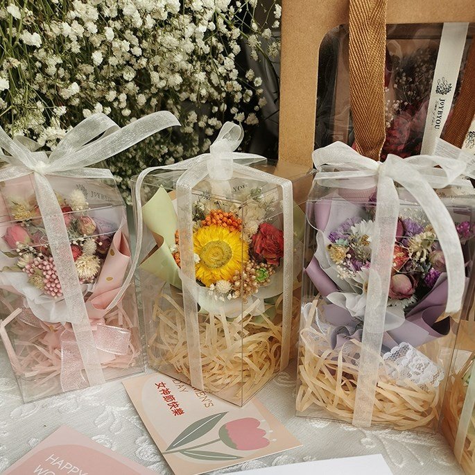 O-066 Wedding Decorations Equipment Dried Flowers Wedding Table Decor Preserved Flowers Natural Dried Bouquet