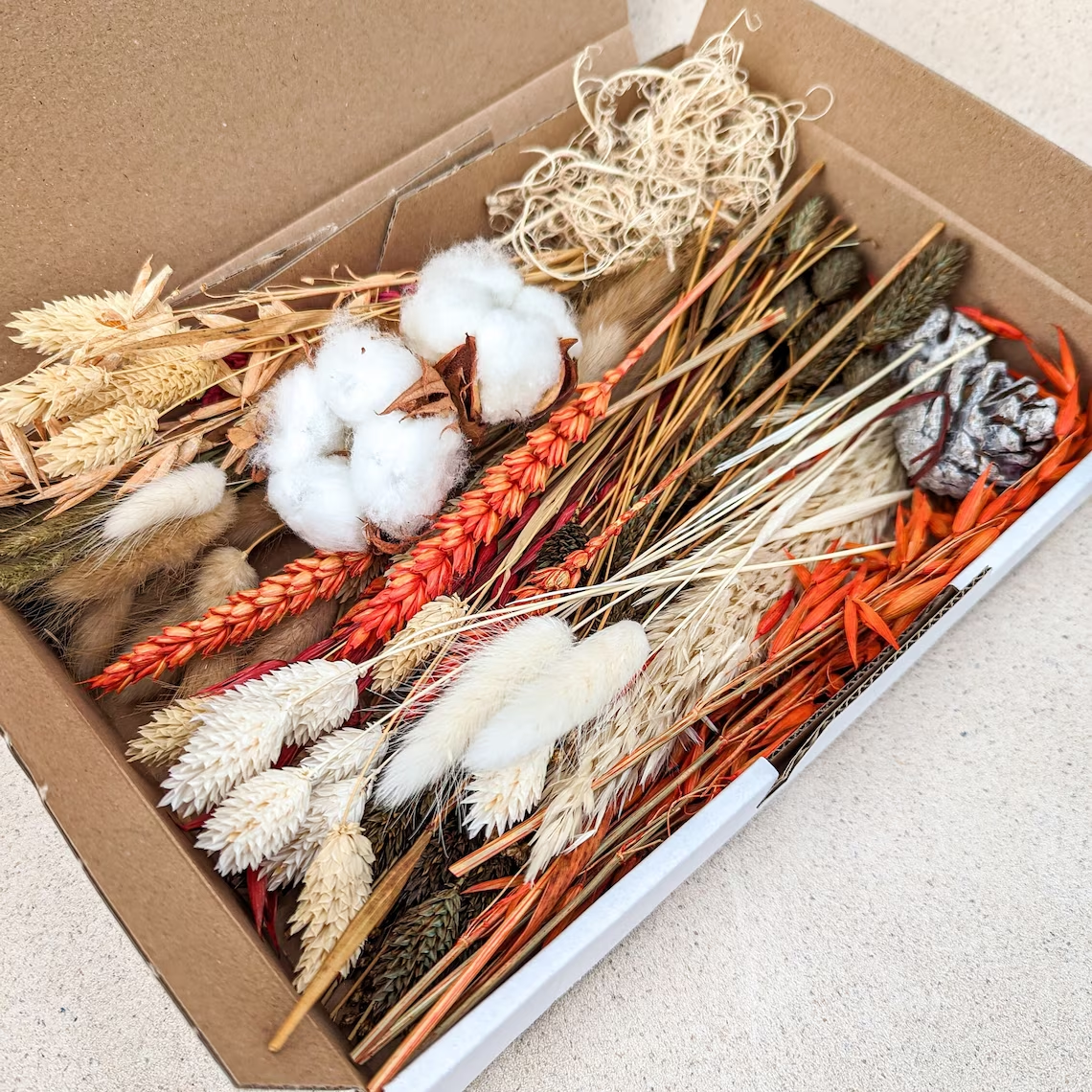 Dry Pampas Grass Flower Material Interior Decor Bouquet Natural Boho Wedding Arrangement Bridal Bouquet Mini Dried Flowers