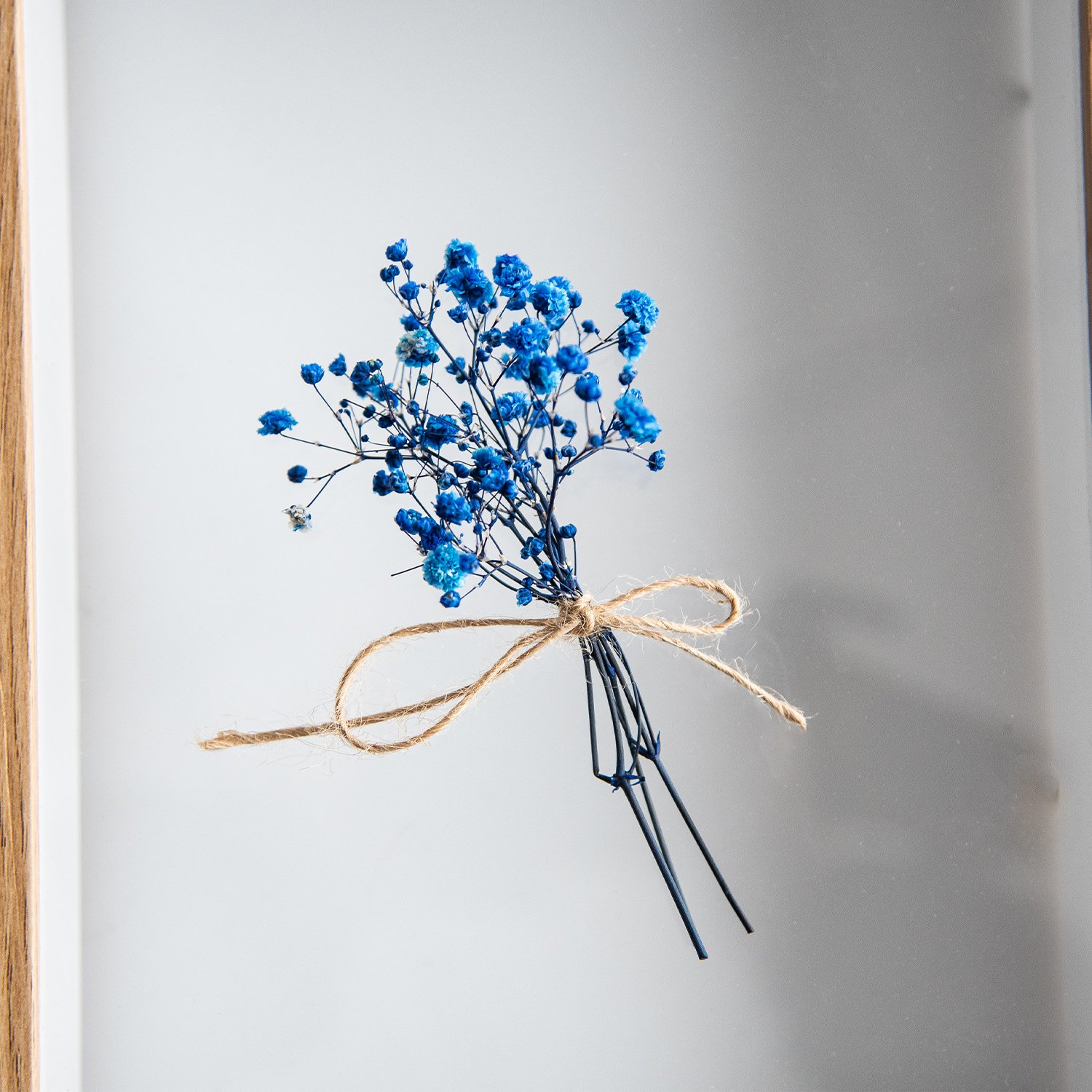 Wholesale blue preserved baby's breath floral dried baby breath gypsophila babysbreath bouquet flower