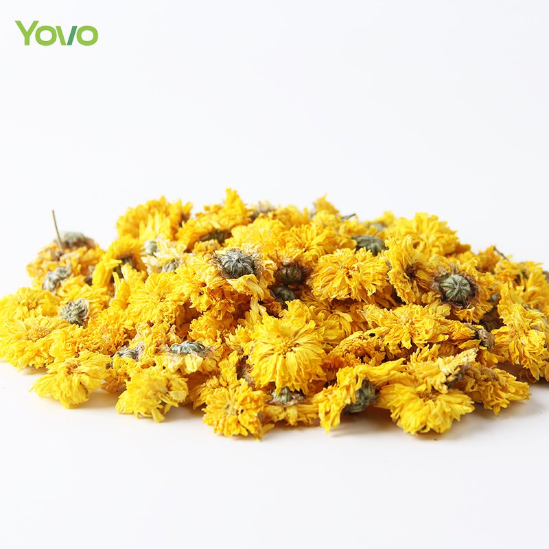 Factory Supply Wholesale Dried Yellow Chrysanthemum Flowers Dry Yellow Chrysanthemum for Candle Soap DIY Material Flowers