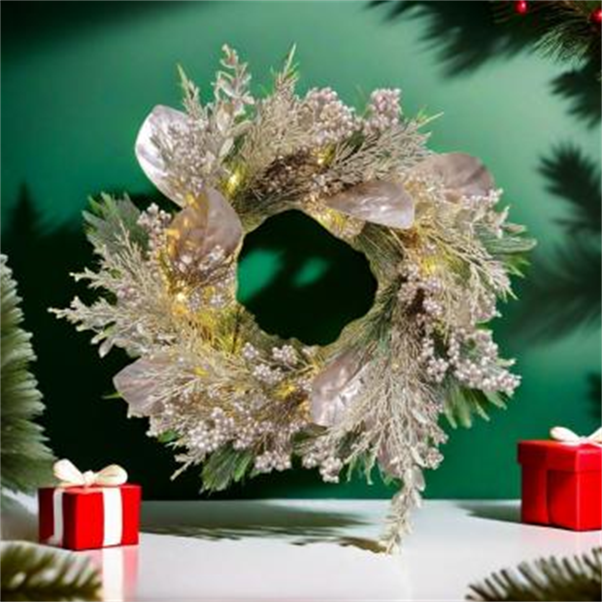 Dried flower Plant Garlands For Home Decoration Customized flower Garlands For Front Doors