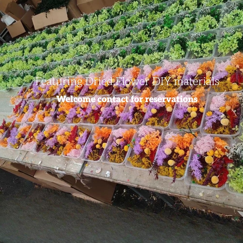 Discount DIY Materials Dried Flower Mixed Customize OPP Bag Easter Decoration Wedding Party Home Store Decoration 100 Boxes