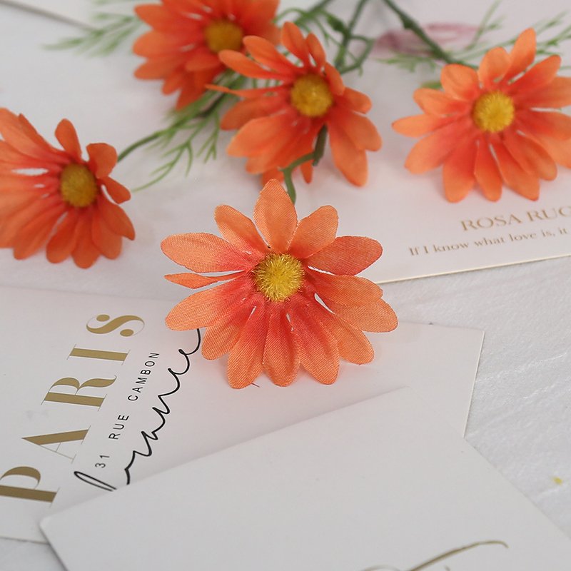 artificial flower decoration simulation daisy cheap flowers plastic small daisy floral silk home outdoor decoration wholesale