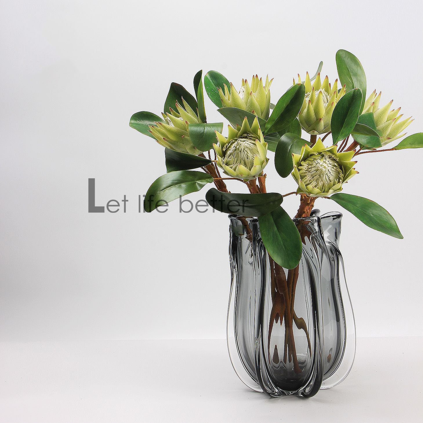 AR-1105 Artificial Crown Small Emperor Flower Tropical Flocking Needle Cushion Flower For Template Decorative