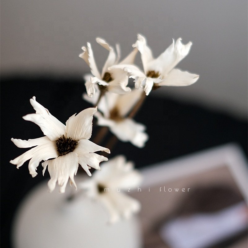 high quality handmade dried flowers bulk home decoration artificial wholesale single stem flower