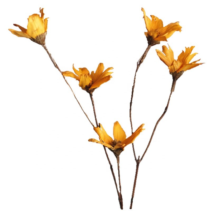 high quality handmade dried flowers bulk home decoration artificial wholesale single stem flower