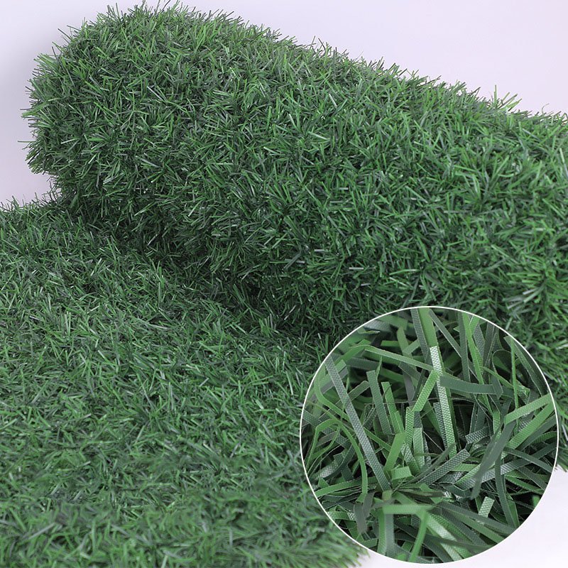 Exterior Ivy Wall Garden Fence Artificial Plants Faux Grass Fence For Home Decoration