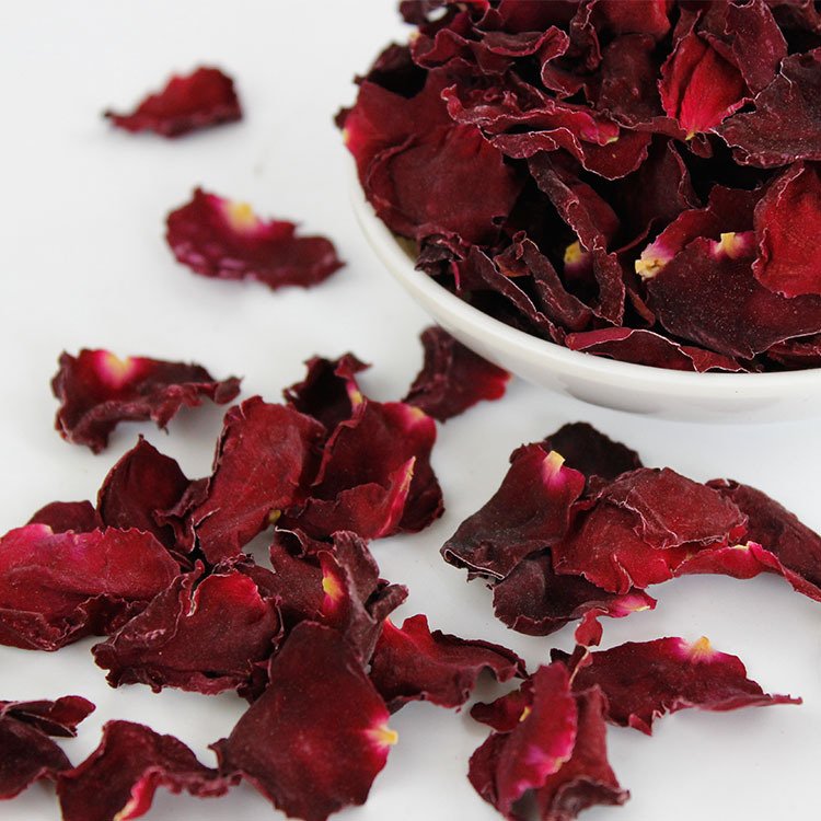 Edible rose petals origin direct sales rose tea wholesale slimming tea dried flower rose petals for cake decor