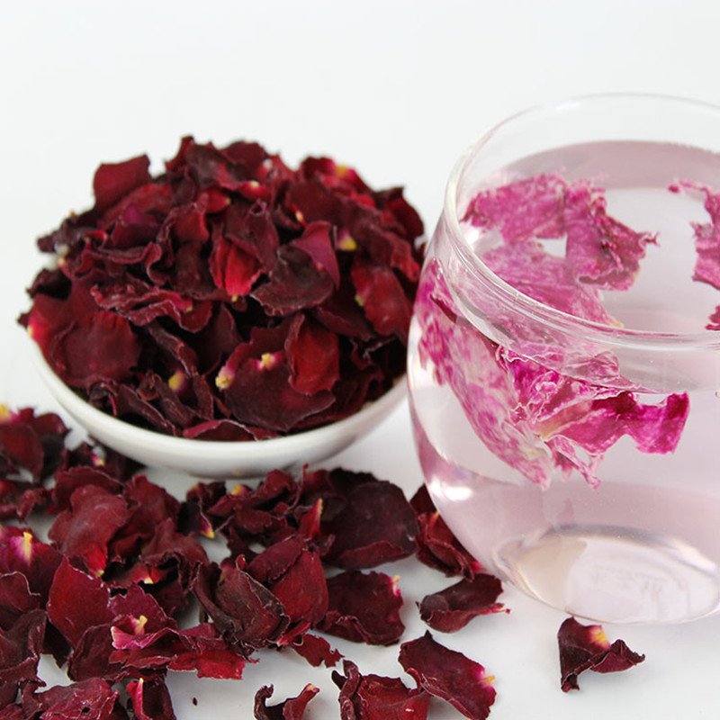 Edible rose petals origin direct sales rose tea wholesale slimming tea dried flower rose petals for cake decor