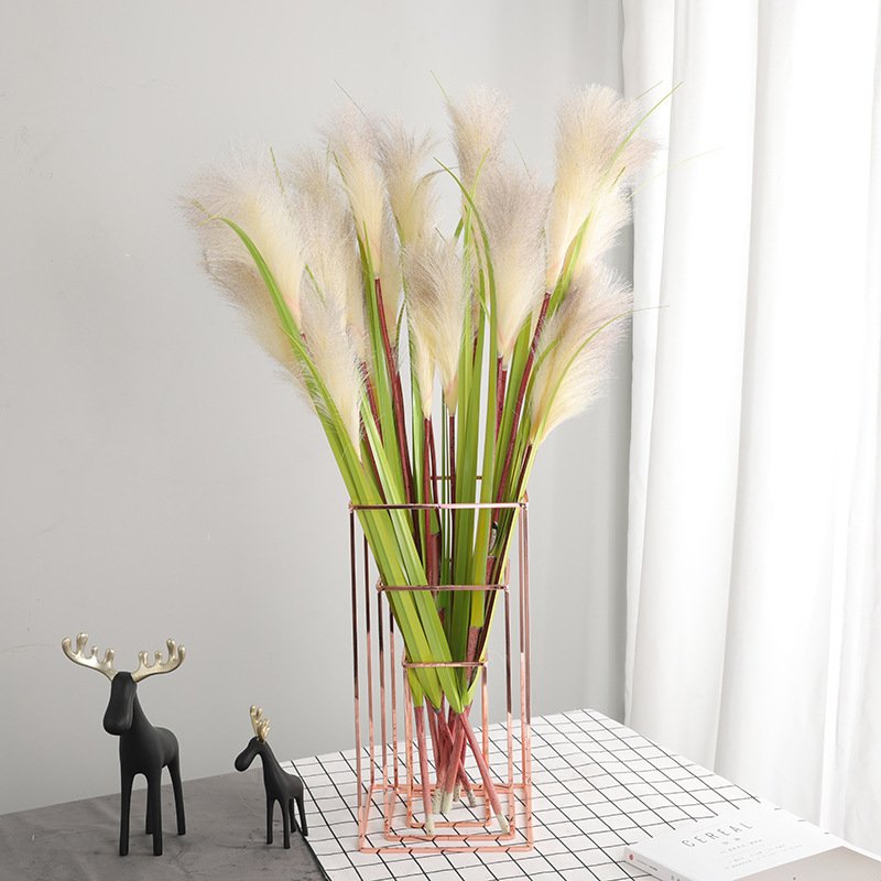 Zhuoou dried pampas grass decor natural dried flowers and plants faux pampas artificial for home decor