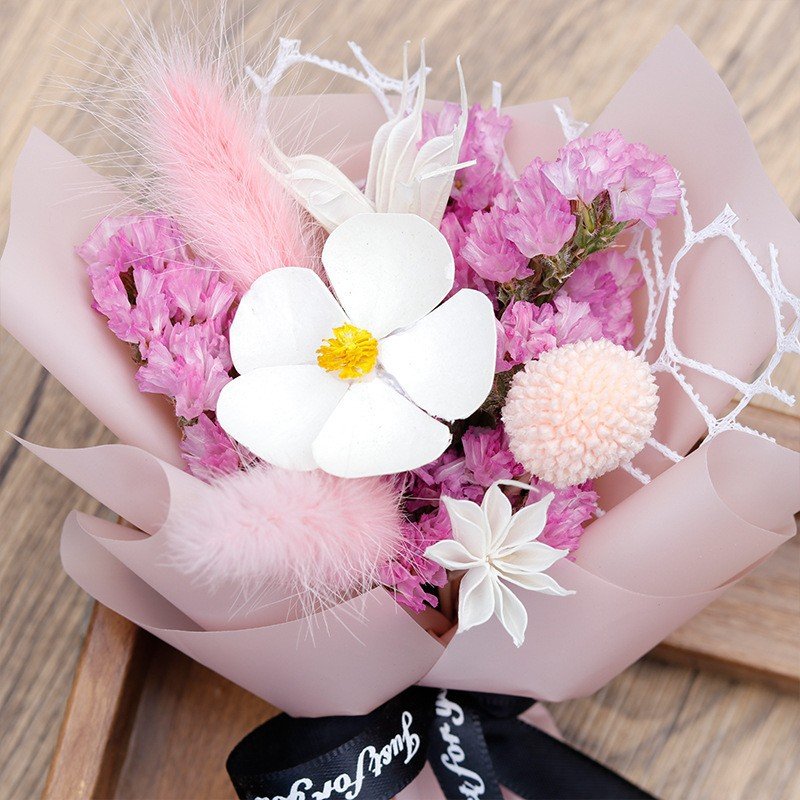 Wedding Supplies Gift Decor Flowers Preserved Decorative Flowers Natural Dried Flowers Bouquet For Cars
