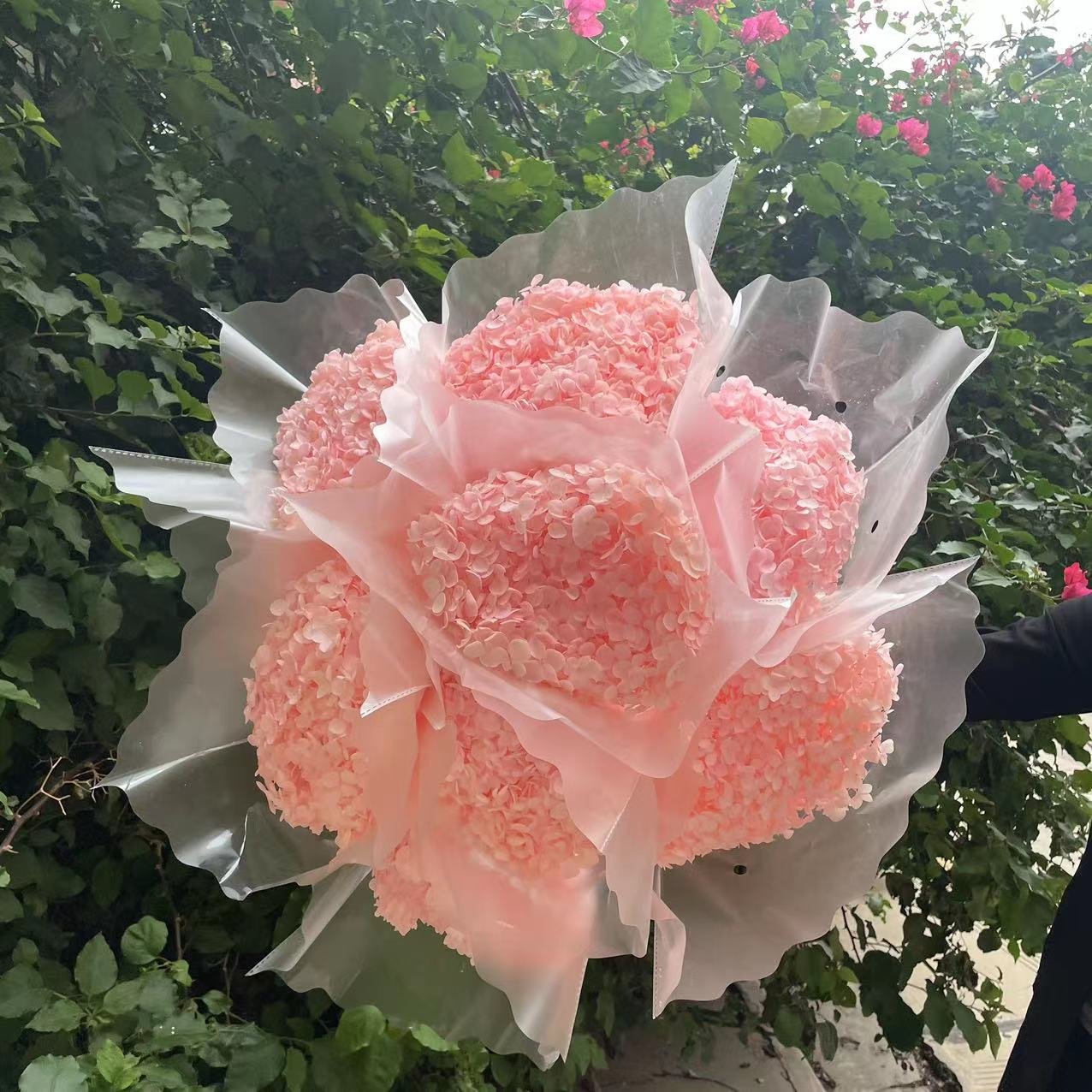 New product ideas 2023 INS style real touch preserved hydrangea flower dried hydrangea for wedding home decoration