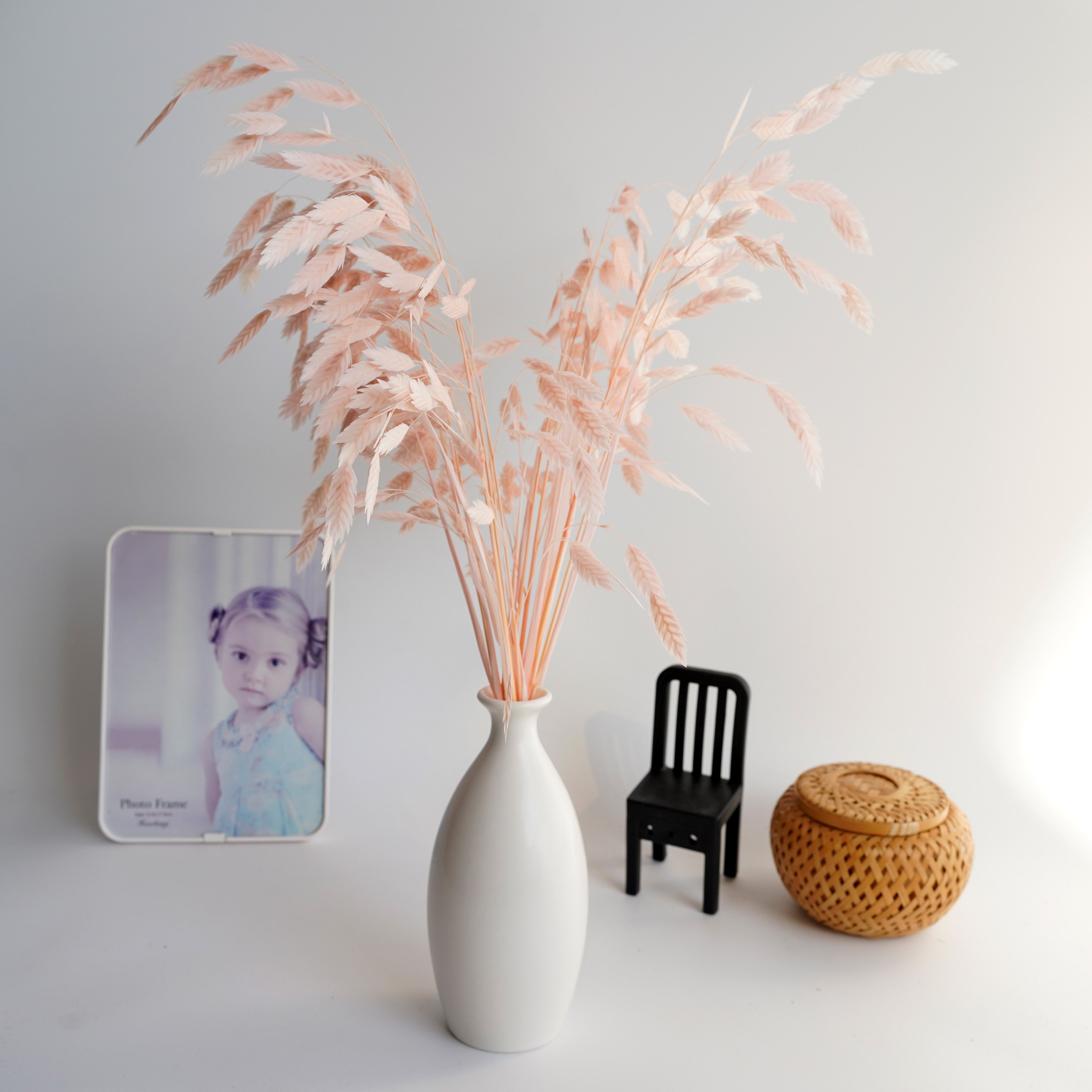Preserved Chasmanthium Latifolium Grass Dried Flower Beautiful DIY Flower Material For Home Party Wedding Decoration