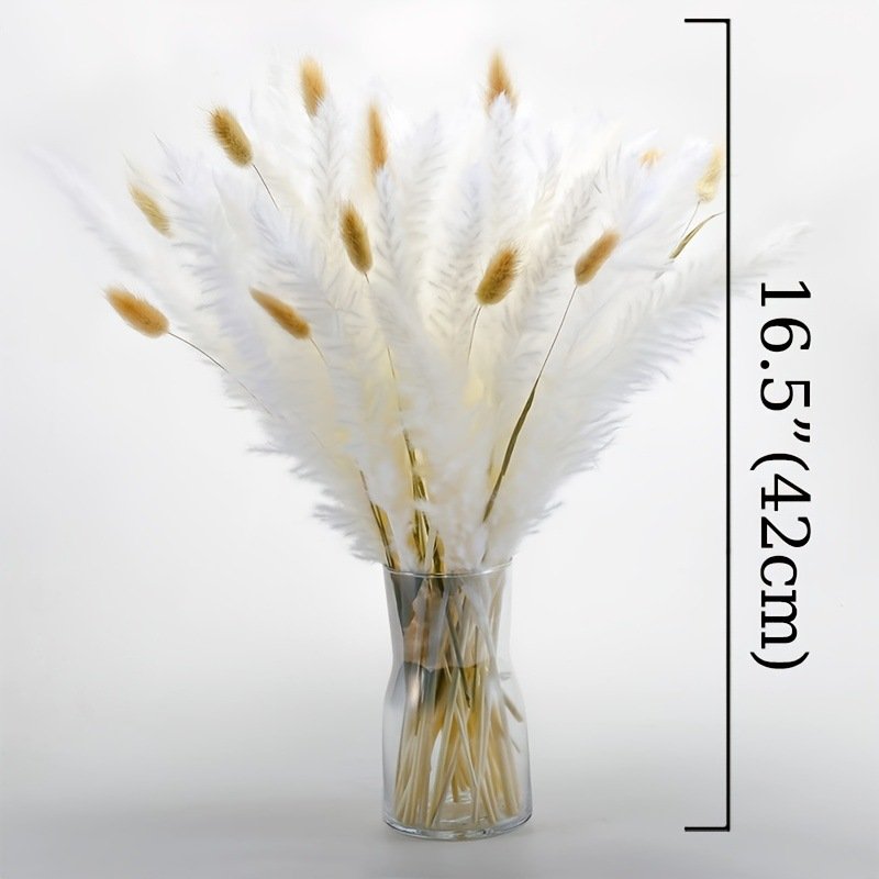 30pcs Natural Beautiful Decoration Wedding Arch Flower Christmas Arrangement Dried Decorative Pampas Grass