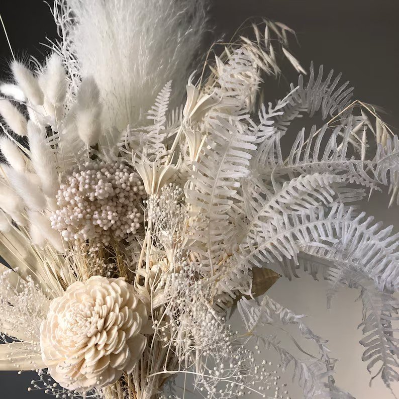 Hot Natural Boho Home Decor Wedding Centerpieces Guest Gifts Dry Plants Arrangements Bouquet Pampas Grass Dried Flowers