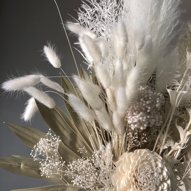 Hot Natural Boho Home Decor Wedding Centerpieces Guest Gifts Dry Plants Arrangements Bouquet Pampas Grass Dried Flowers