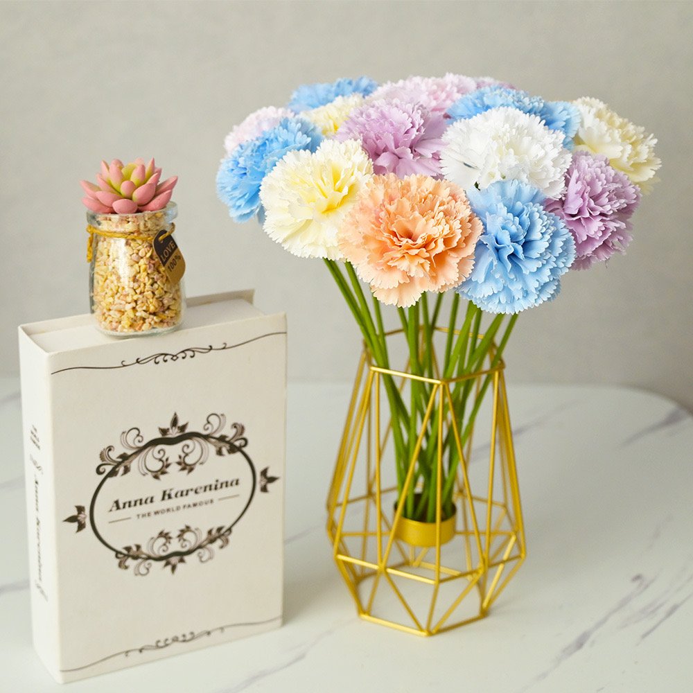 Wholesale Price China Mini Cheap Artificial Carnation Flowers