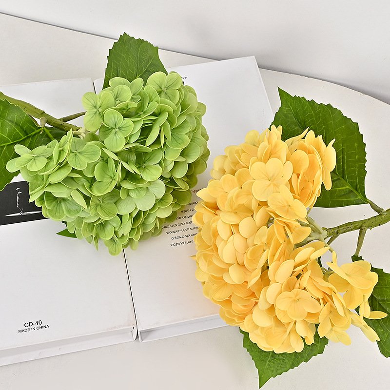 Real Touch Wedding Home Decoration Artificial Flower Hydrangea