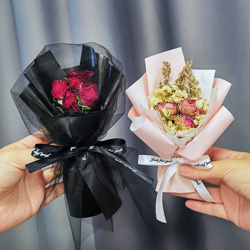 Good Price Dried Flowers Decoration Accessories Bouquet of Flowers Mini Size