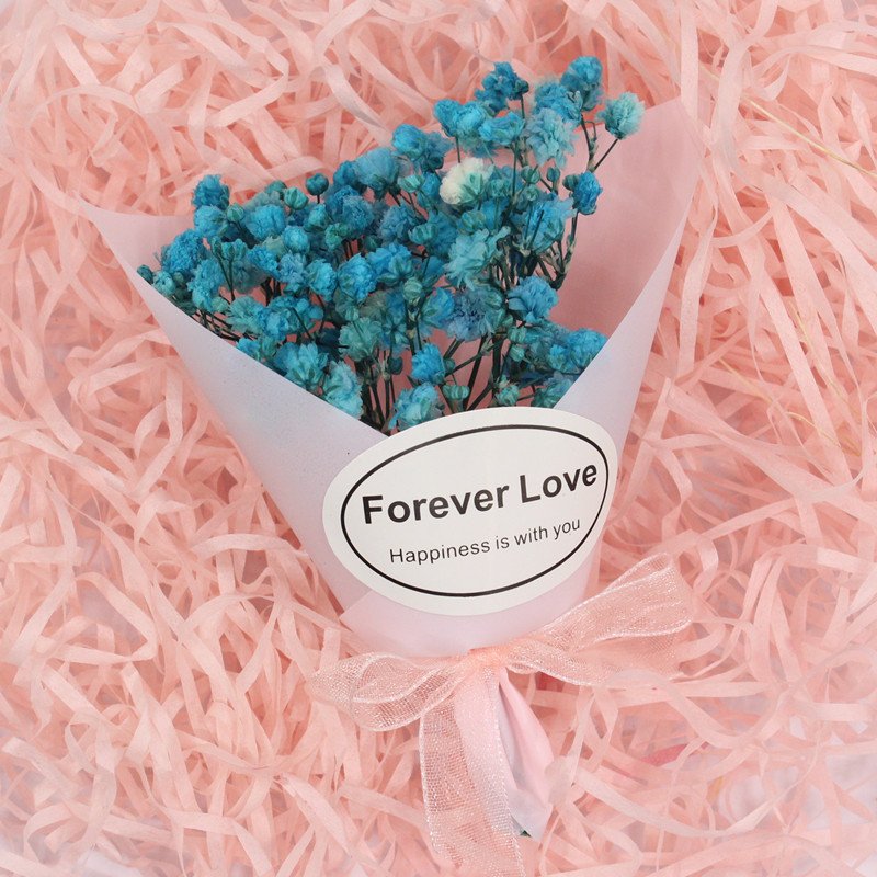 Bunga Wholesale Mini Bouquet Babies Breath Artificial Flowers Dried Flowers Gift Event Valentine Mother Day
