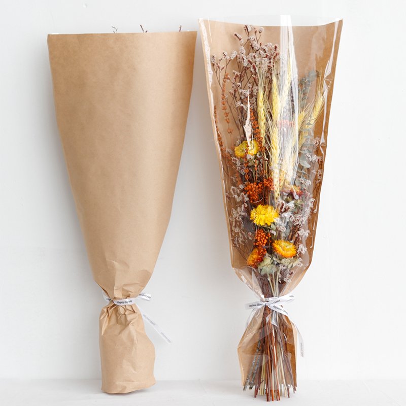 New Design trendy handmade small dry natural real red gift dried flower bouquet decoration of flowers mix